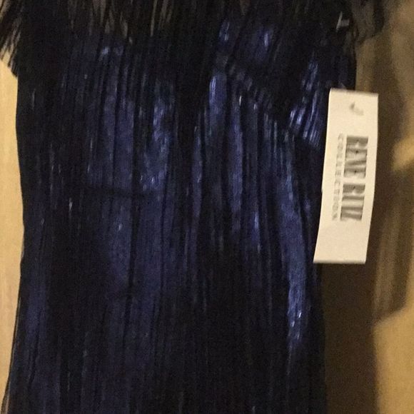Rene Ruiz Spectacular sequin / velvet midi dress - Picture 3 of 15